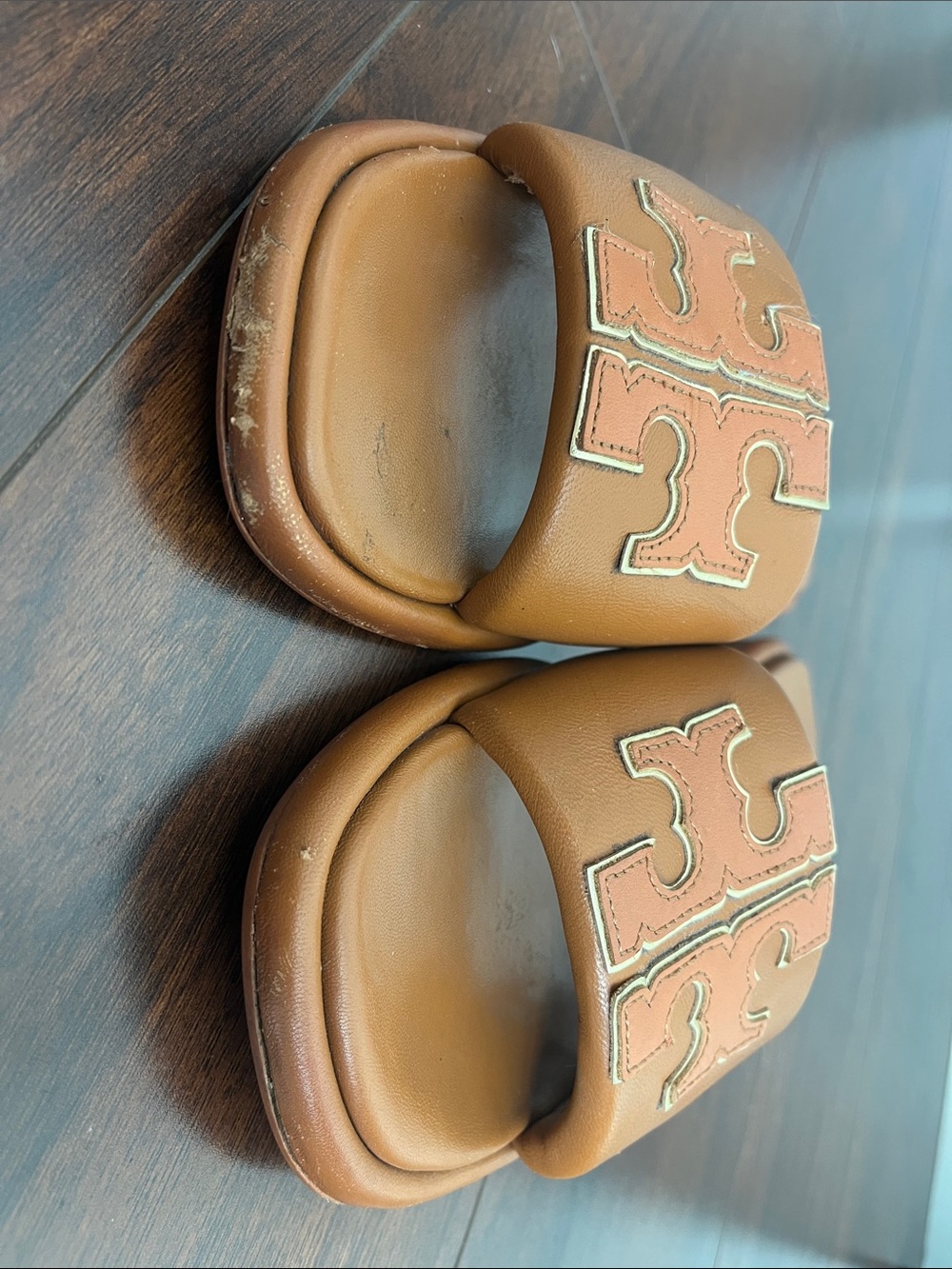 Tory Burch Double-T Sport Slide Sandals - Picture 2 of 6
